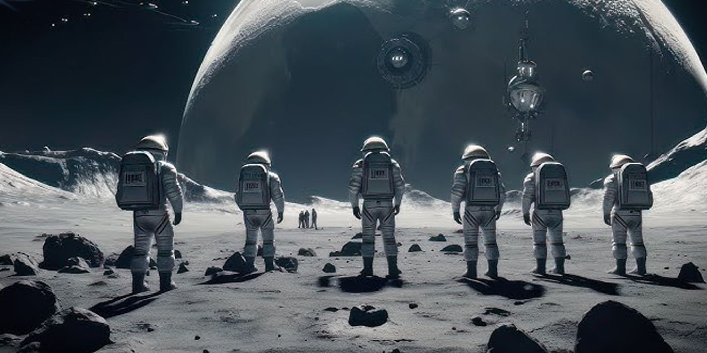 Astronot di bulan dalam film Duncan Jones, Moon (2009)