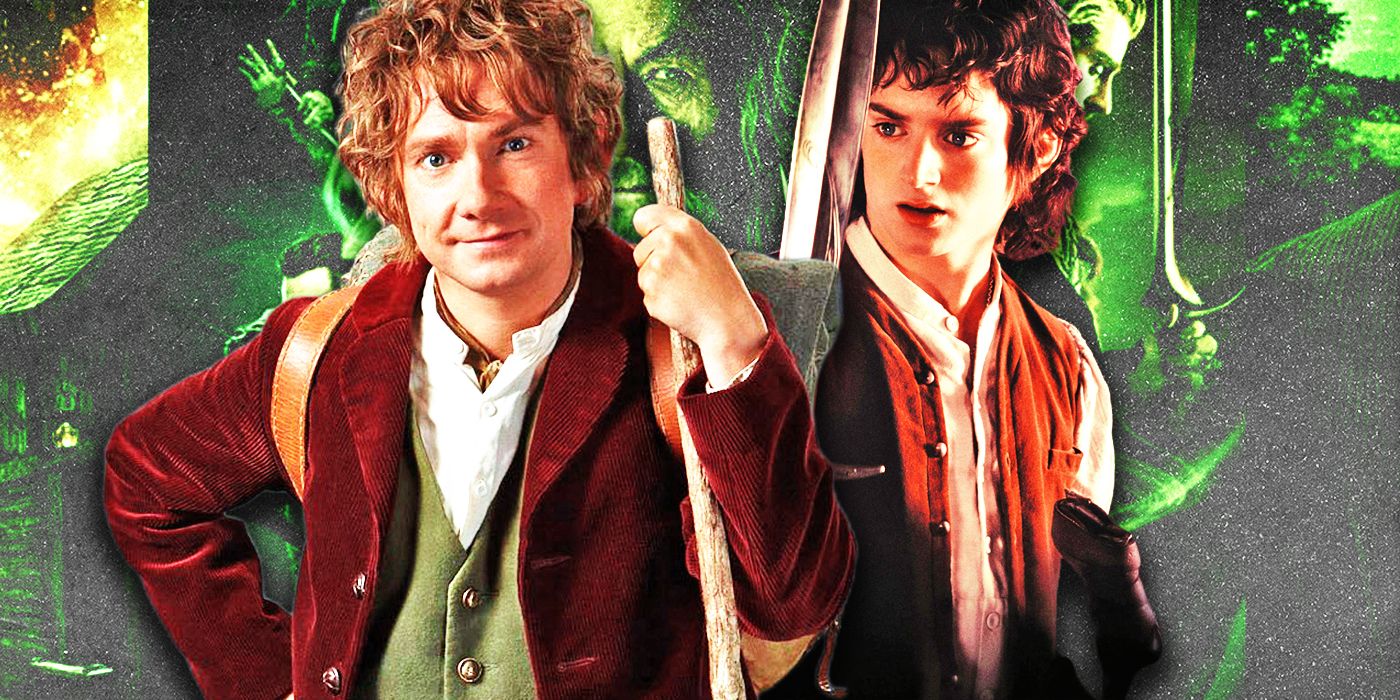 Custom image of Martin Freeman's Bilbo and Elijah Wood's Frodo