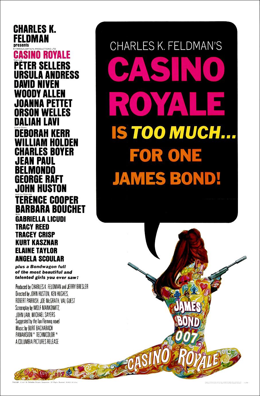 Casino Royale 1967 Film Poster