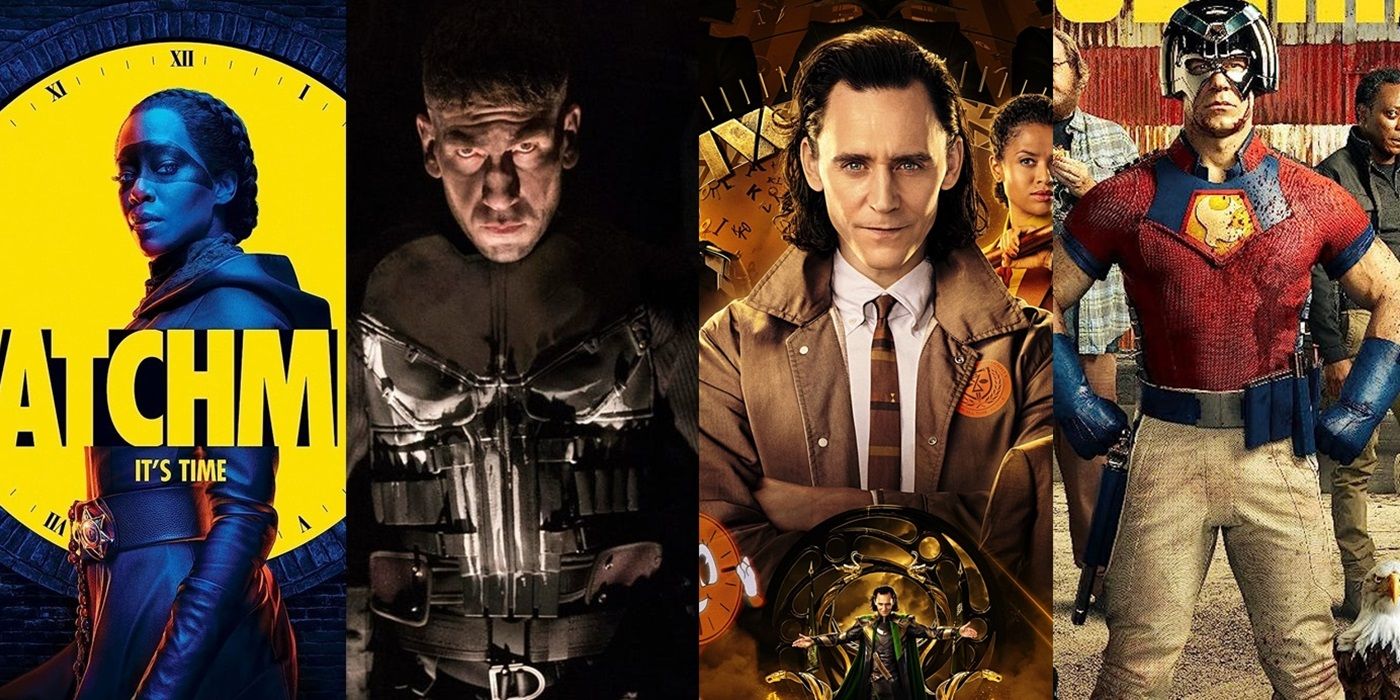 Watchmen, Punisher, Loki and Peacemaker