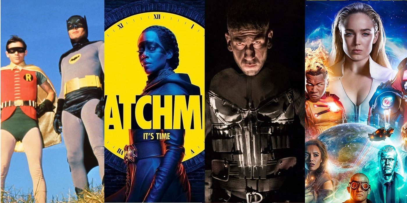 Batman, Watchmen, Punisher and Legends of Tomorrow together