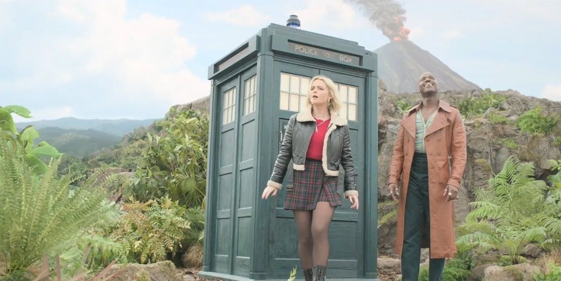 O décimo quinto Doctor Ruby Sunday chega à Era Pré-histórica em Doctor Who.