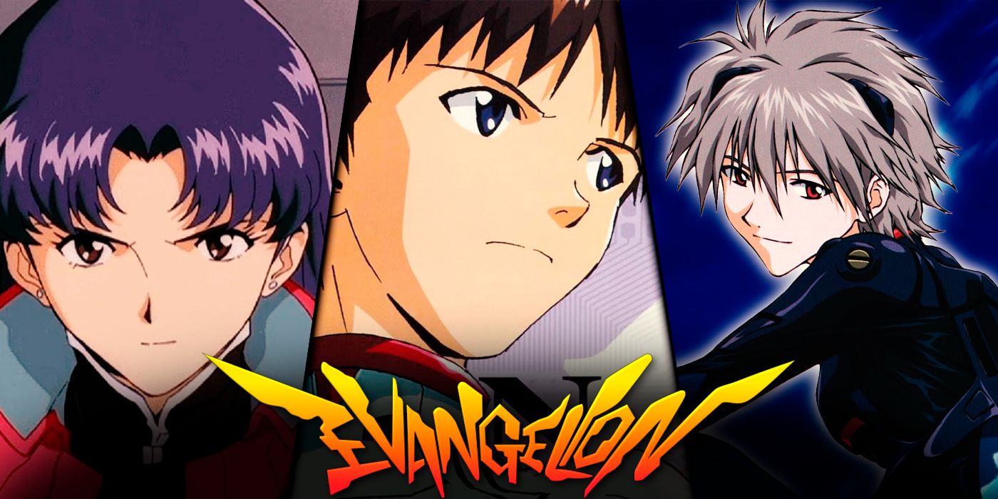 Evangelion Shinji, Misato & Kaworu