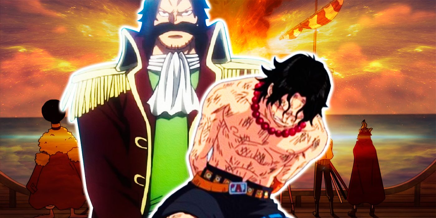 One Piece' Gol D Roger and Portgas D Ace 