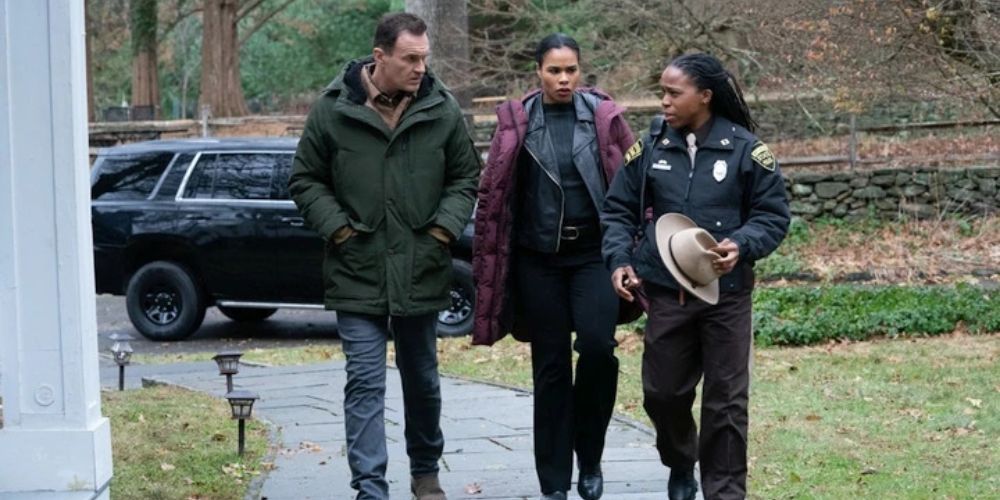 Agents Barnes and LaCroix in FBI MOST WANTED episode  Prophet
