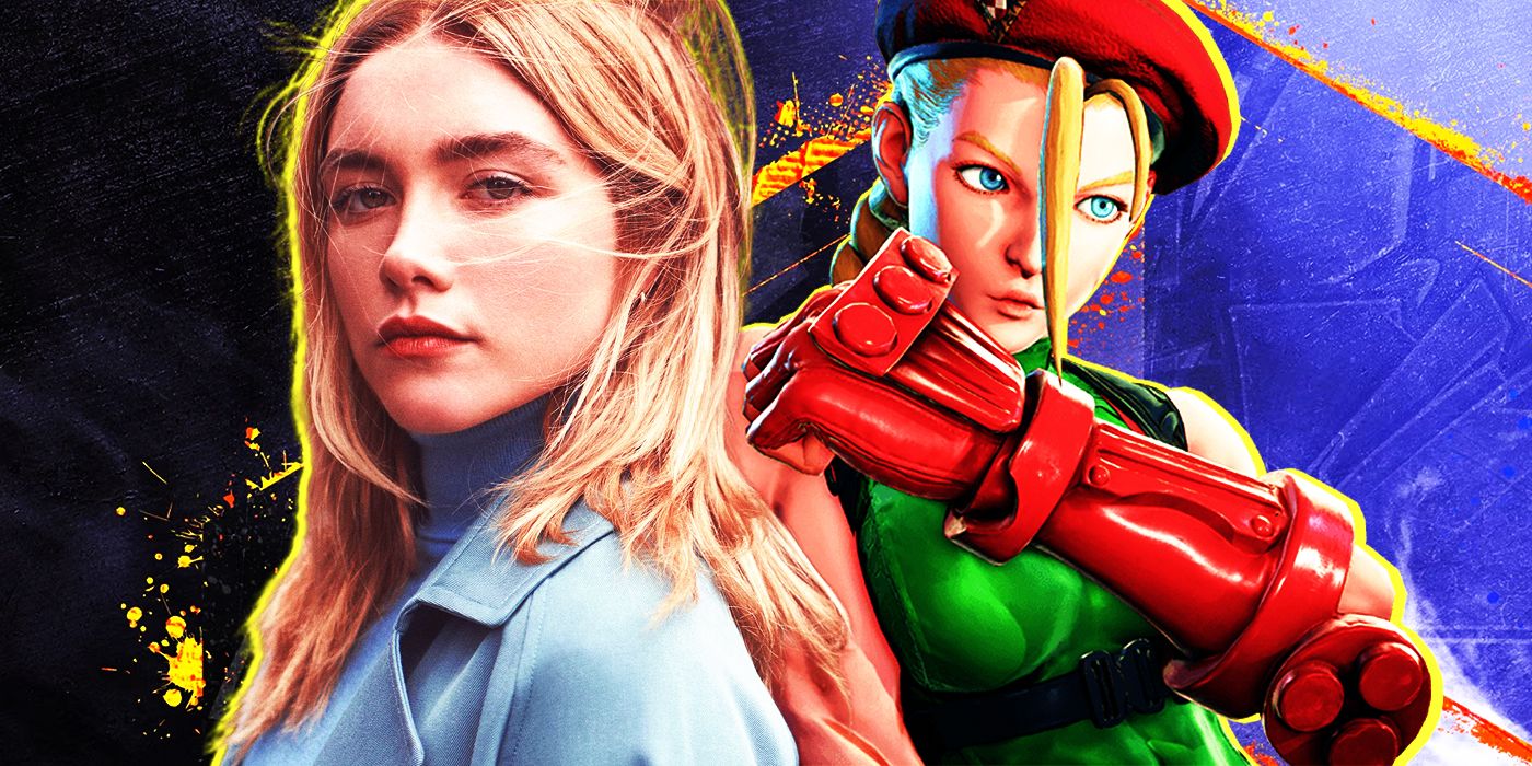 Florence Pugh and Cammy Street Fighter