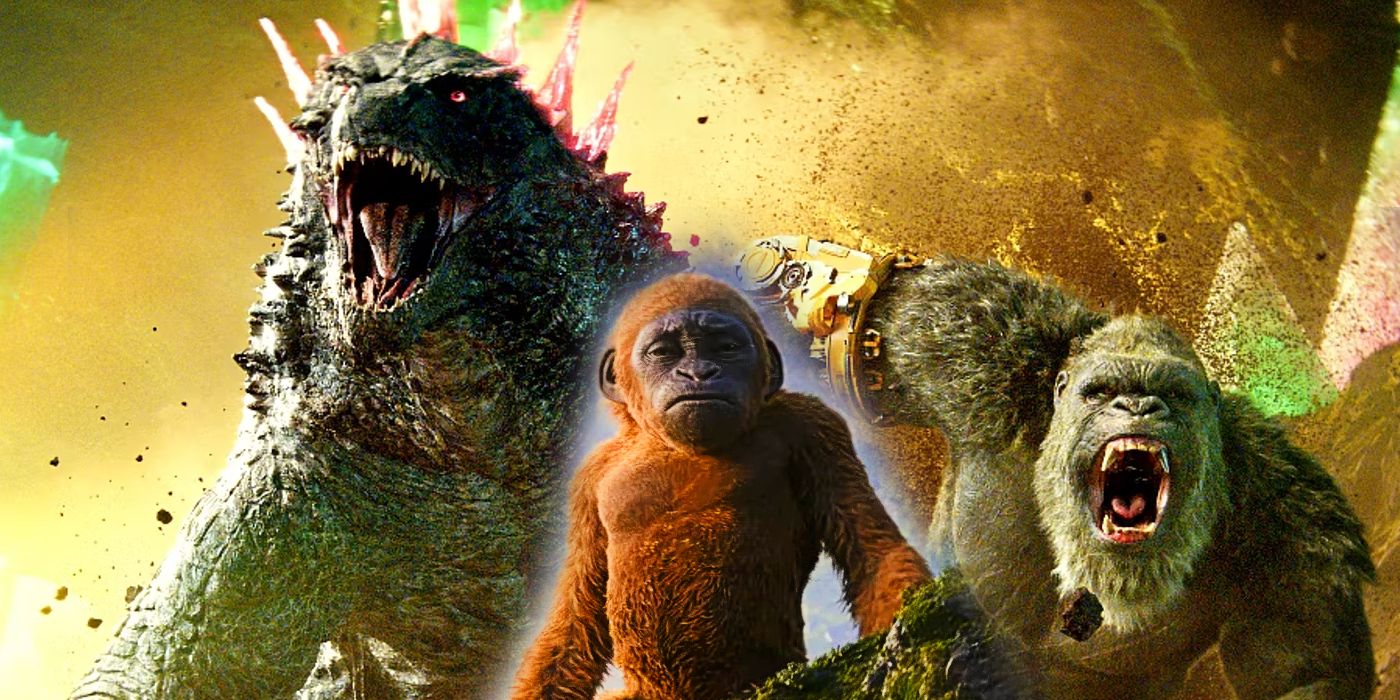 Godzilla x Kong The New Empire baby Kong