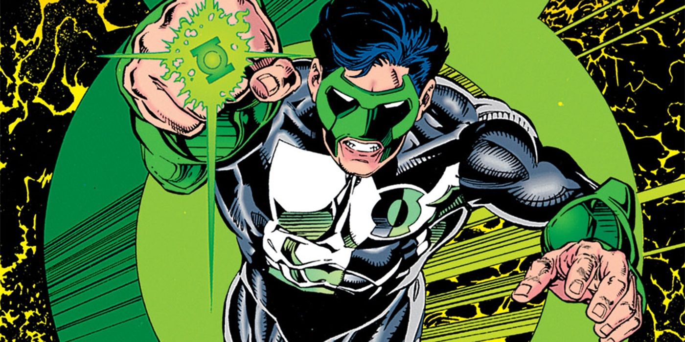 Kyle Rayner flies into action
