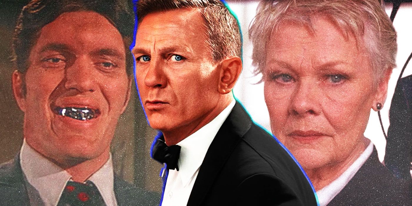 jaws, James Bond, and M