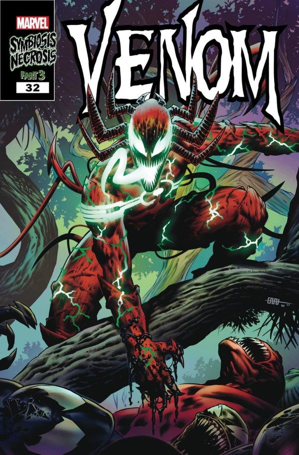 Venom #32 cover.