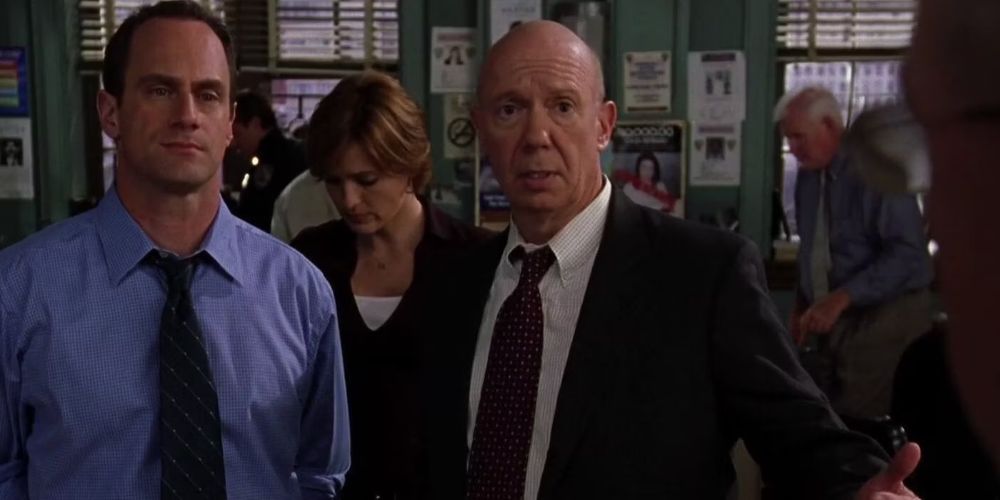 Stabler e Capitão Cragen na 2ª temporada de Law and Order SVU