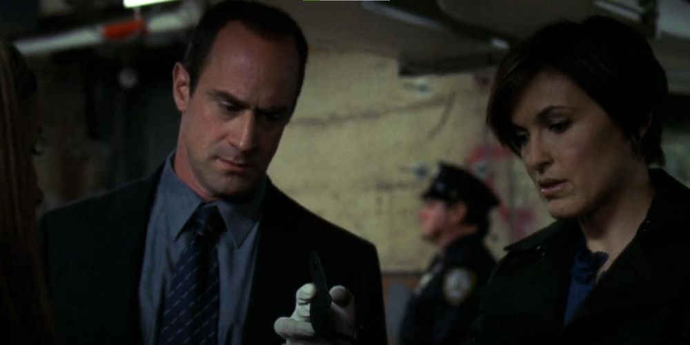 Benson e Stabler em Law & Order: SVU Temporada 9.