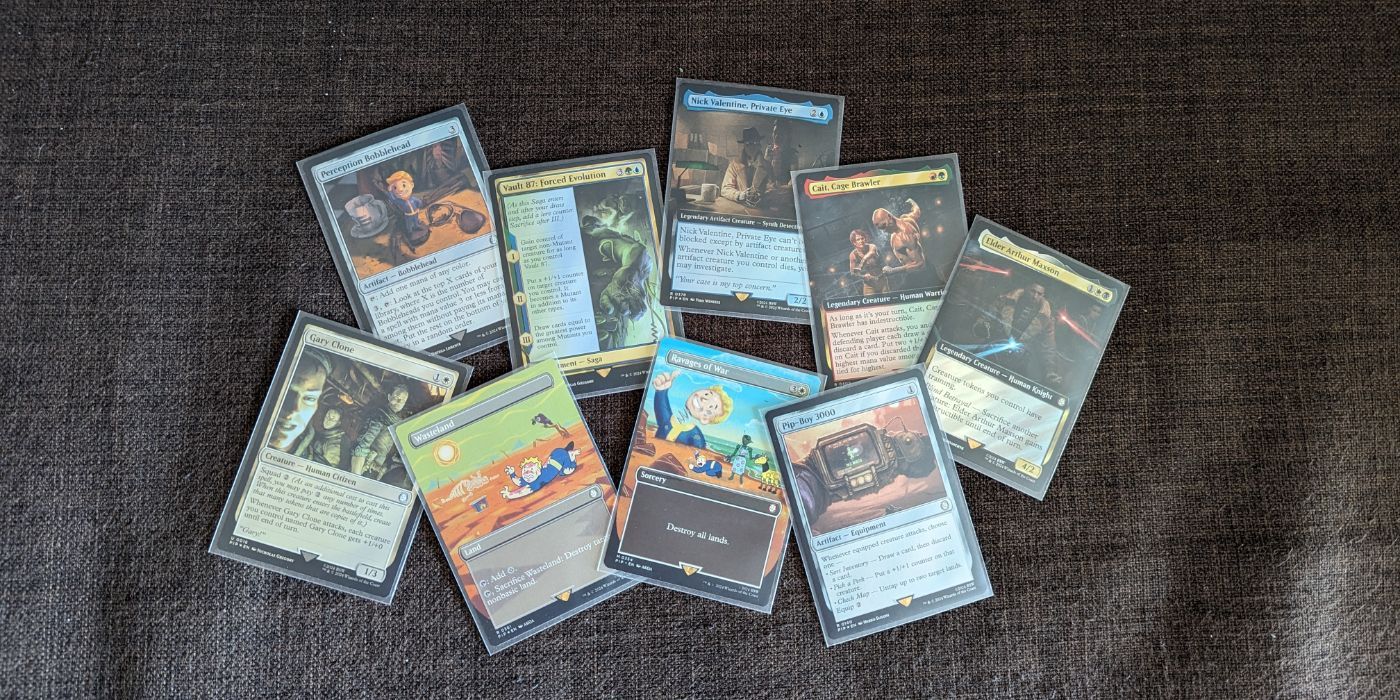 Magic The Gathering - Universes Beyond - Fallout - Cartas Diversas