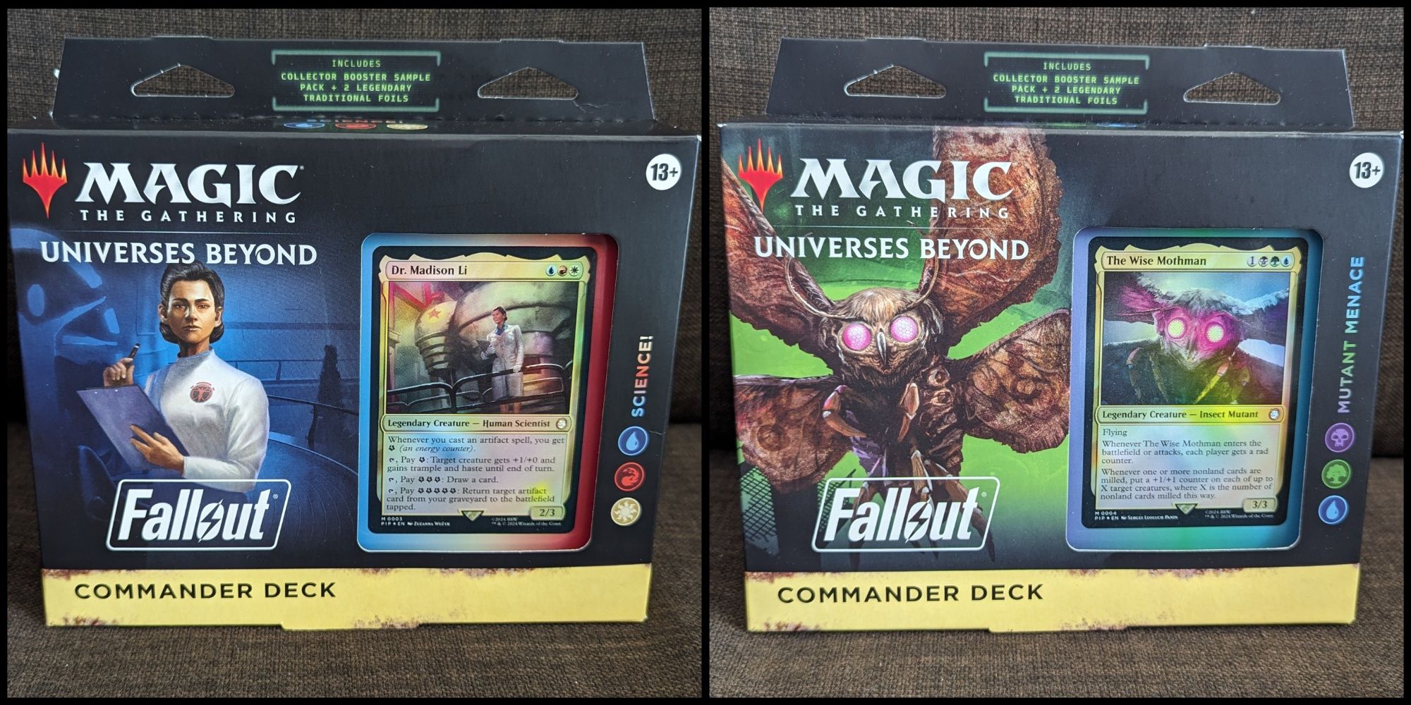 Magic The Gathering - Universos Além - Fallout - Ciência! e decks de comandante do Mutant Mayhem