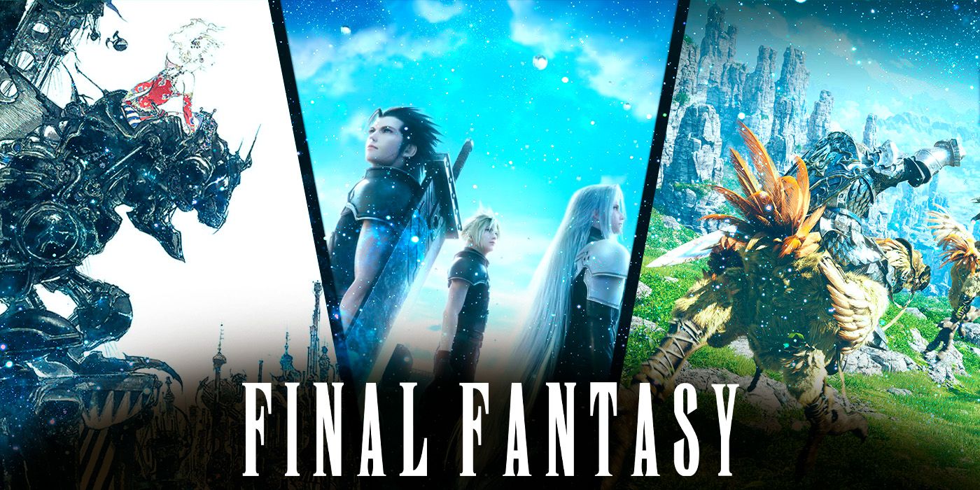 Final Fantasy VII, Final Fantasy XIV, and Final Fantasy VI