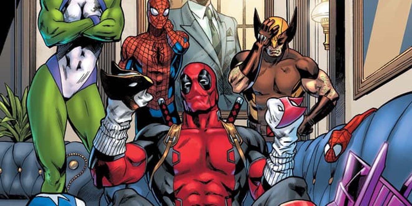 Deadpool Role Plays the Marvel Universe cover.