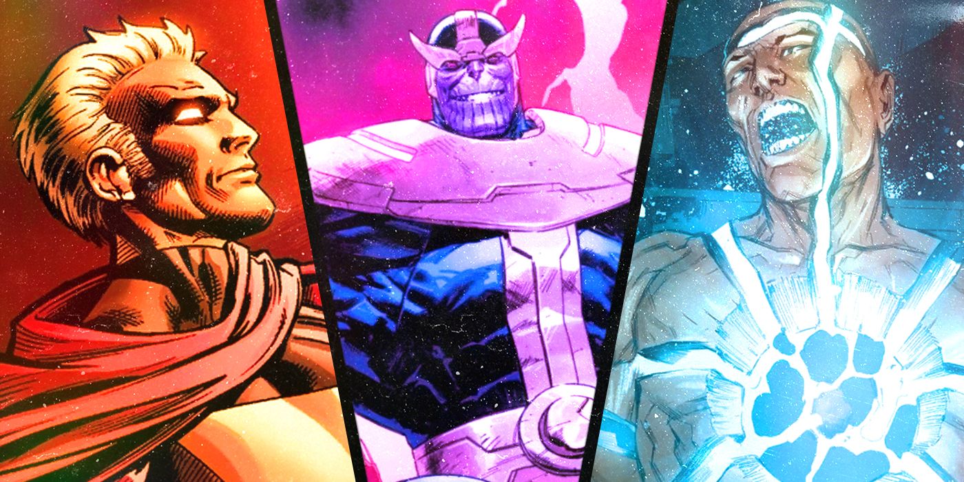 Adam Warlock, Thanos, Quantum and the Infinity Stones
