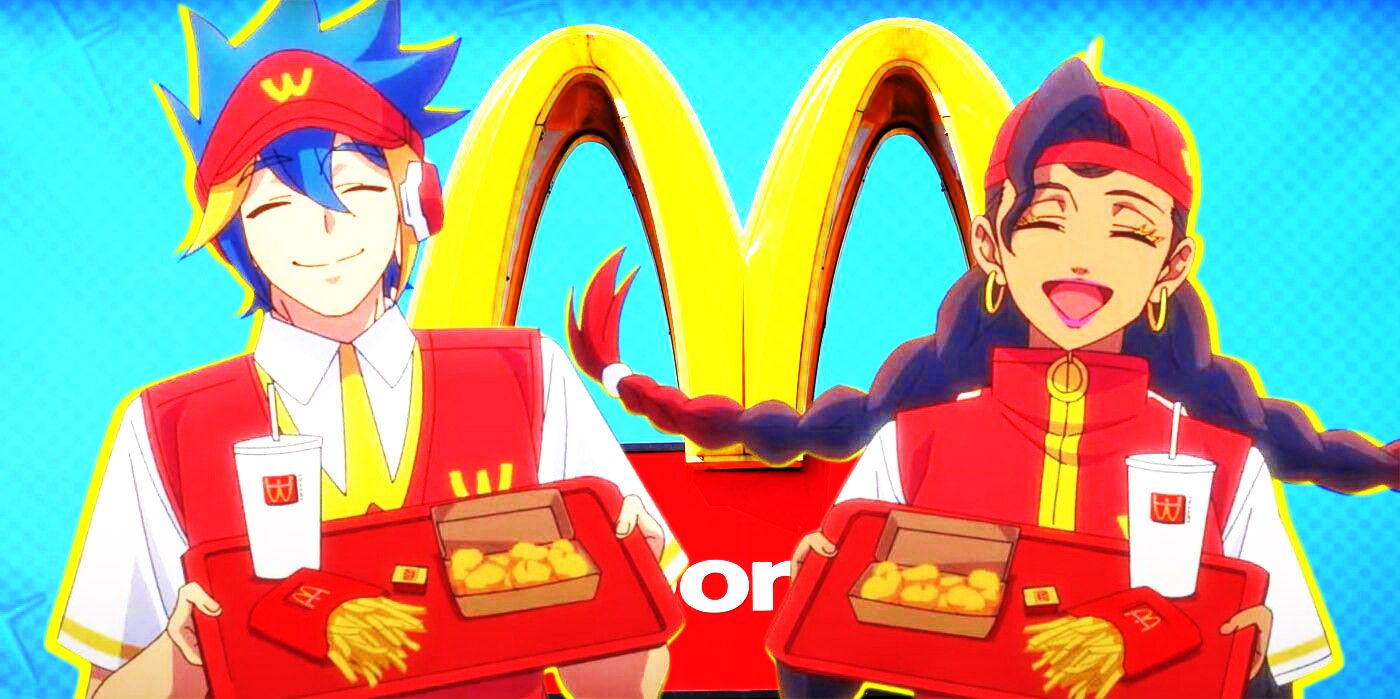 Hope a ntr-bait anime couple ain't here to ruin my pristine McDonald's  meal