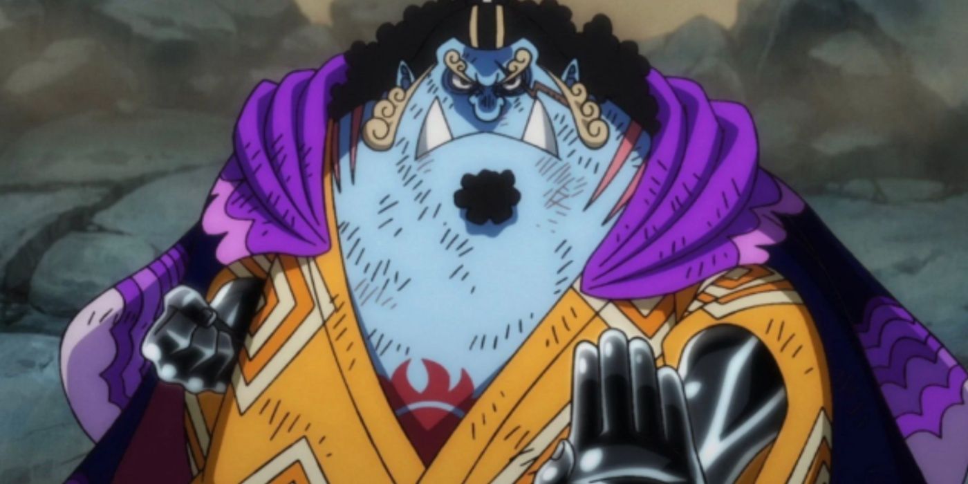 Jinbe fighting with Armament Haki in One Piece
