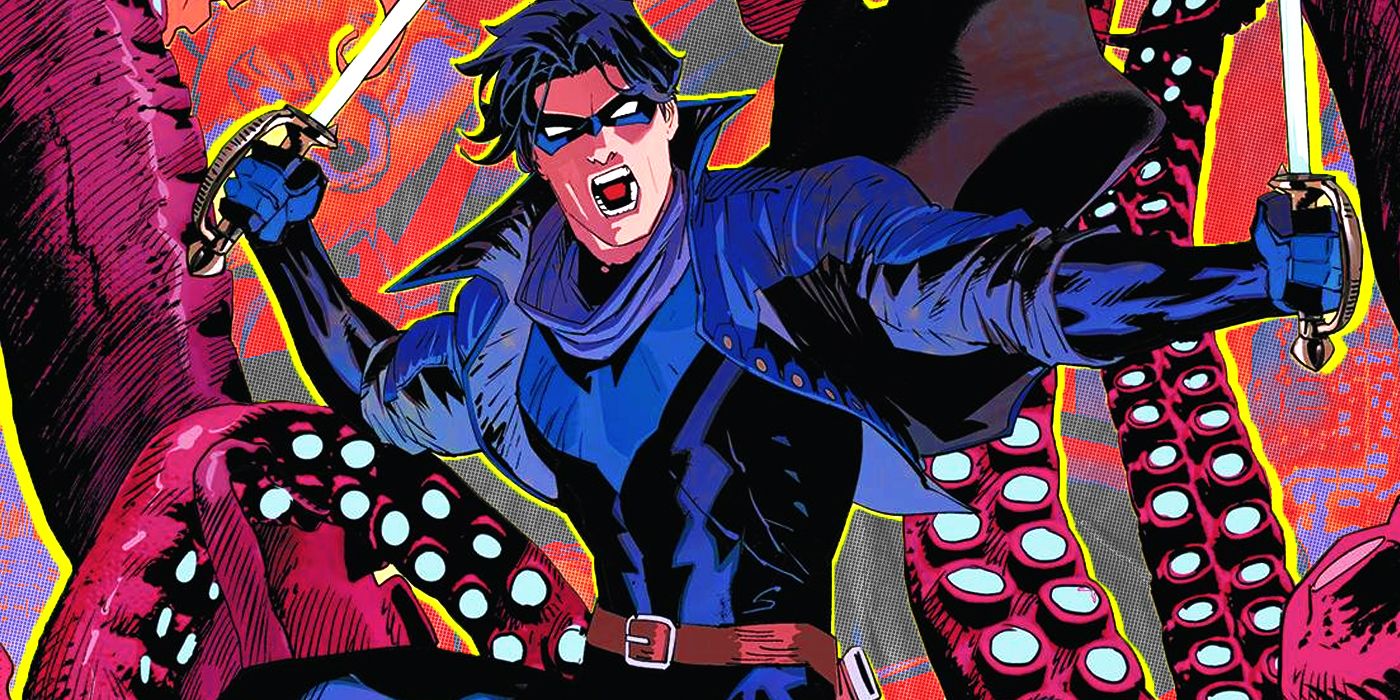 Nightwing on Titans Beast World