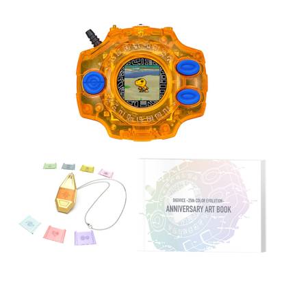 Digimon lança Digivice real em comemoração aos 25 anos do anime 1 orange