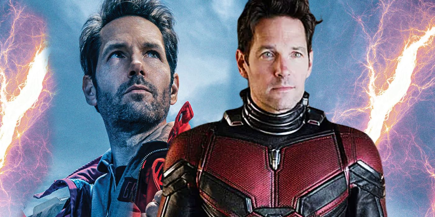 Paul Rudd as Ant-Man and Ghostbusters: Frozen Empire