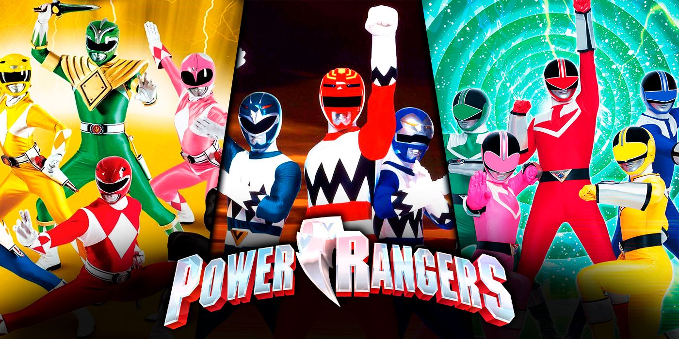 Power Rangers'  Lost Galaxy, Time Force and MMPR