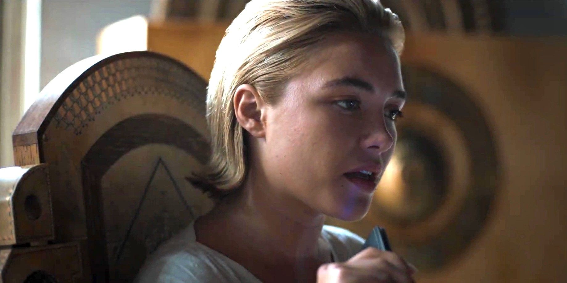 Florence Pugh as Princess Irulan in Dune: Part Two.