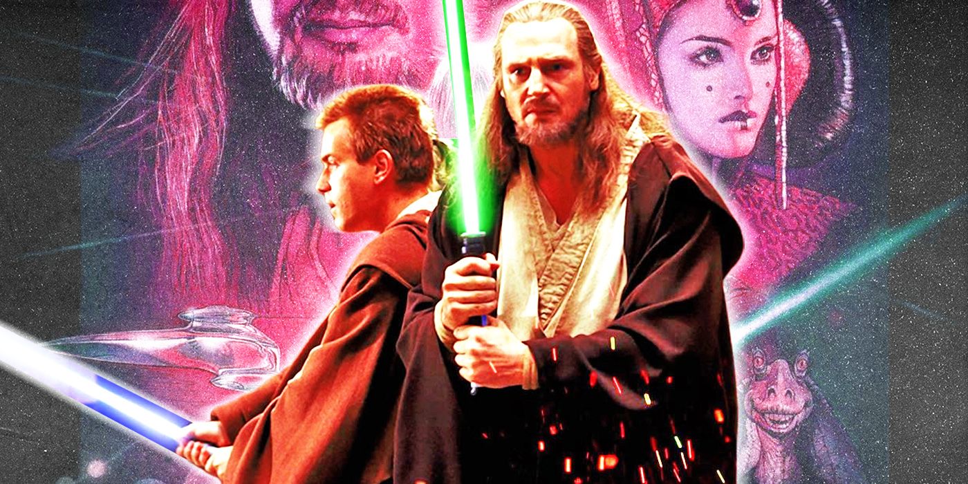 Qui Gon and Obi Wan Star Wars The Phantom Manace