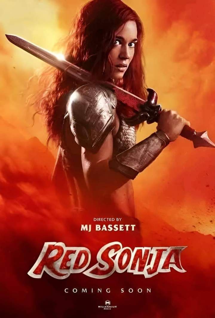 Red Sonja MJ Bassett film poster