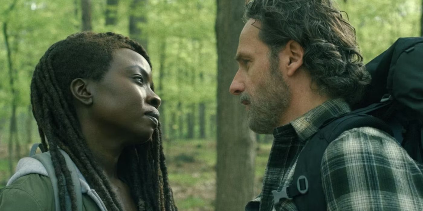 Rick and Michonne The Walking Dead The Ones Who Live Episode 5