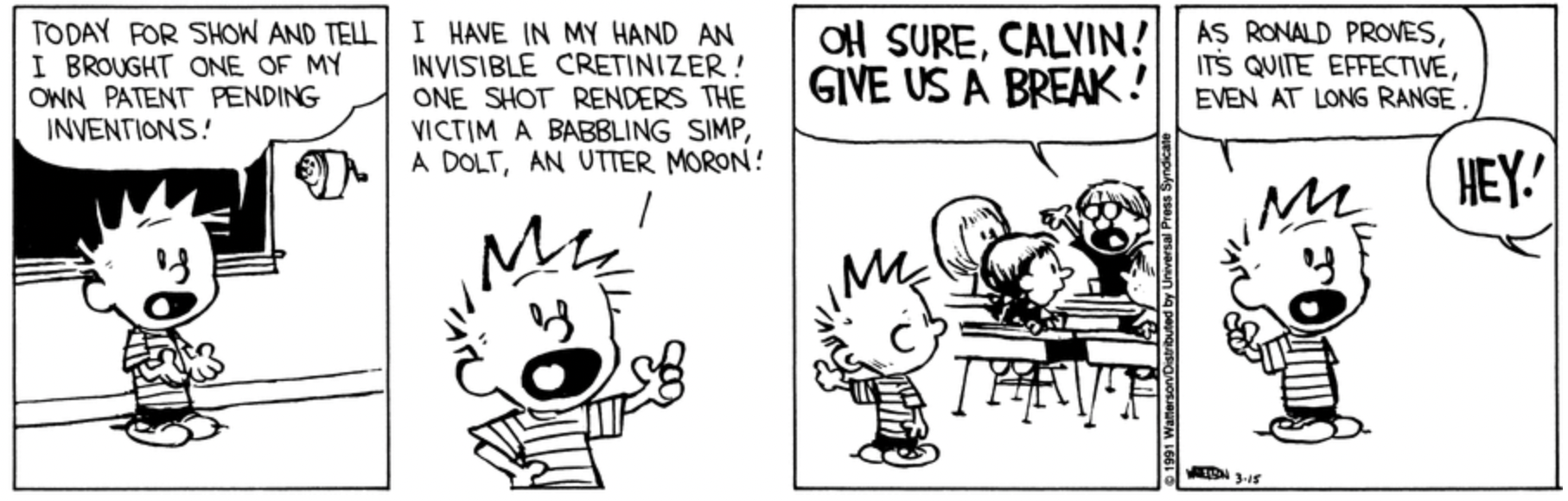 10 Best Calvin and Hobbes Comics About School, Ranked