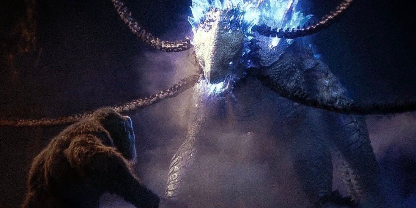 Объяснение розовой формы Годзиллы в Godzilla x Kong