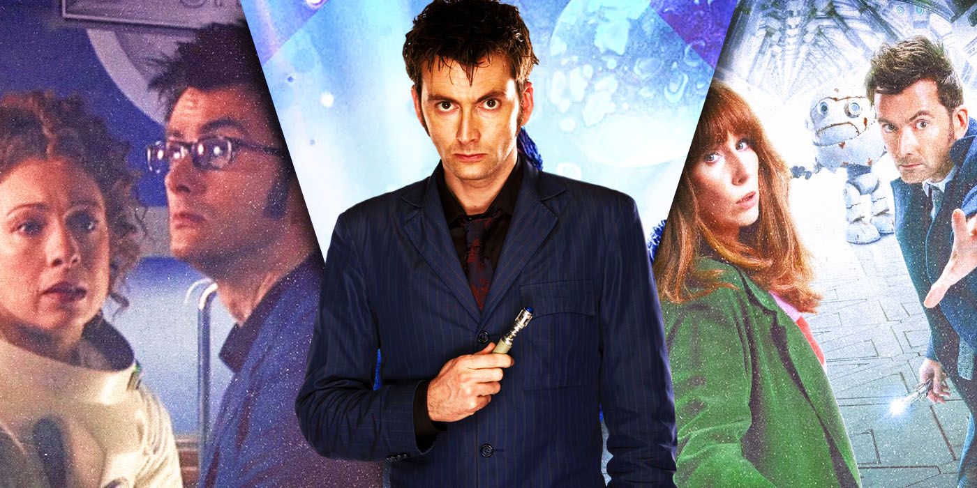 Split Images of David Tennant's Doctor Who