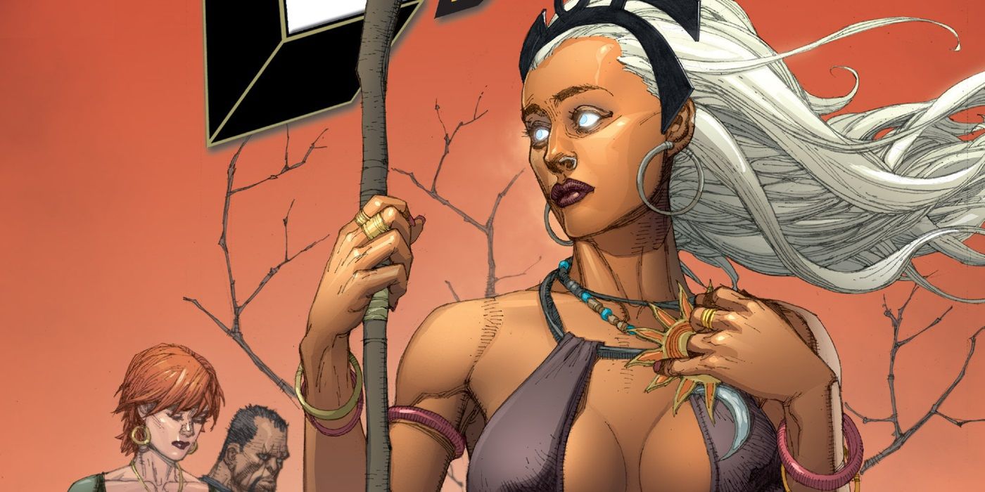 Storm leaves the X-Men to marry Black Panther