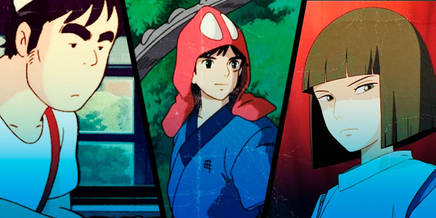 Studio Ghibli' Haku, Prince Ashitaka and Kiki's Delivery Service Baker