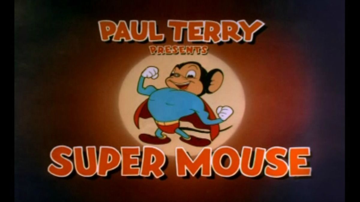 The Super Mouse cartoon