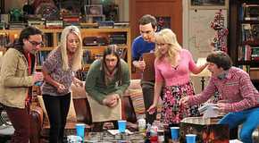 The Big Bang Theory cast are playing Dungeons and Dragons.