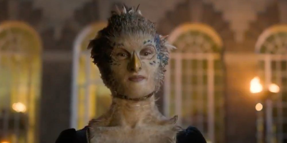 A Duquesa parece ameaçadora em Doctor Who.