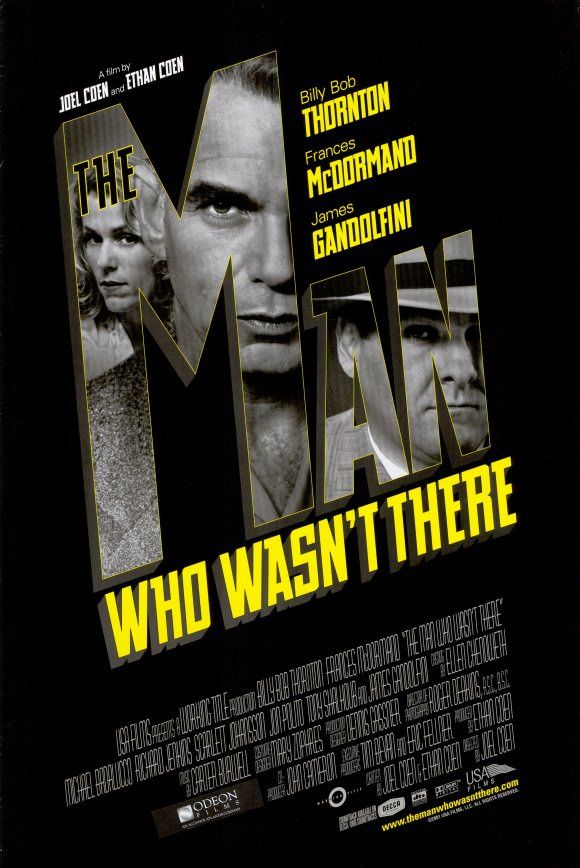 The Man Who Wasn't There Film Poster