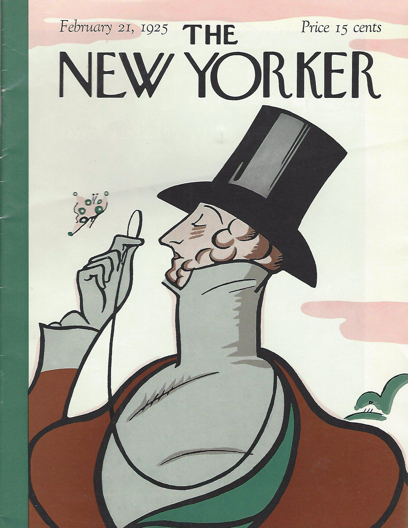 The first cover of The New Yorker