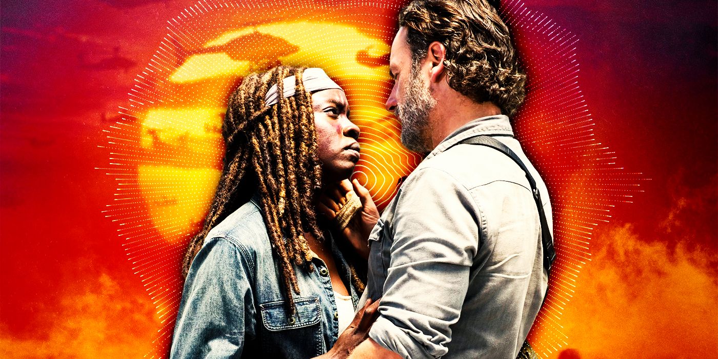 The Ones Who Lives' Rick and Michonne