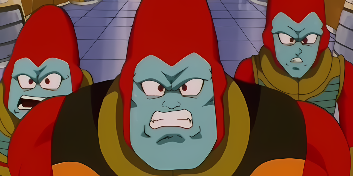 The Para Para Brothers angry in Dragon Ball GT