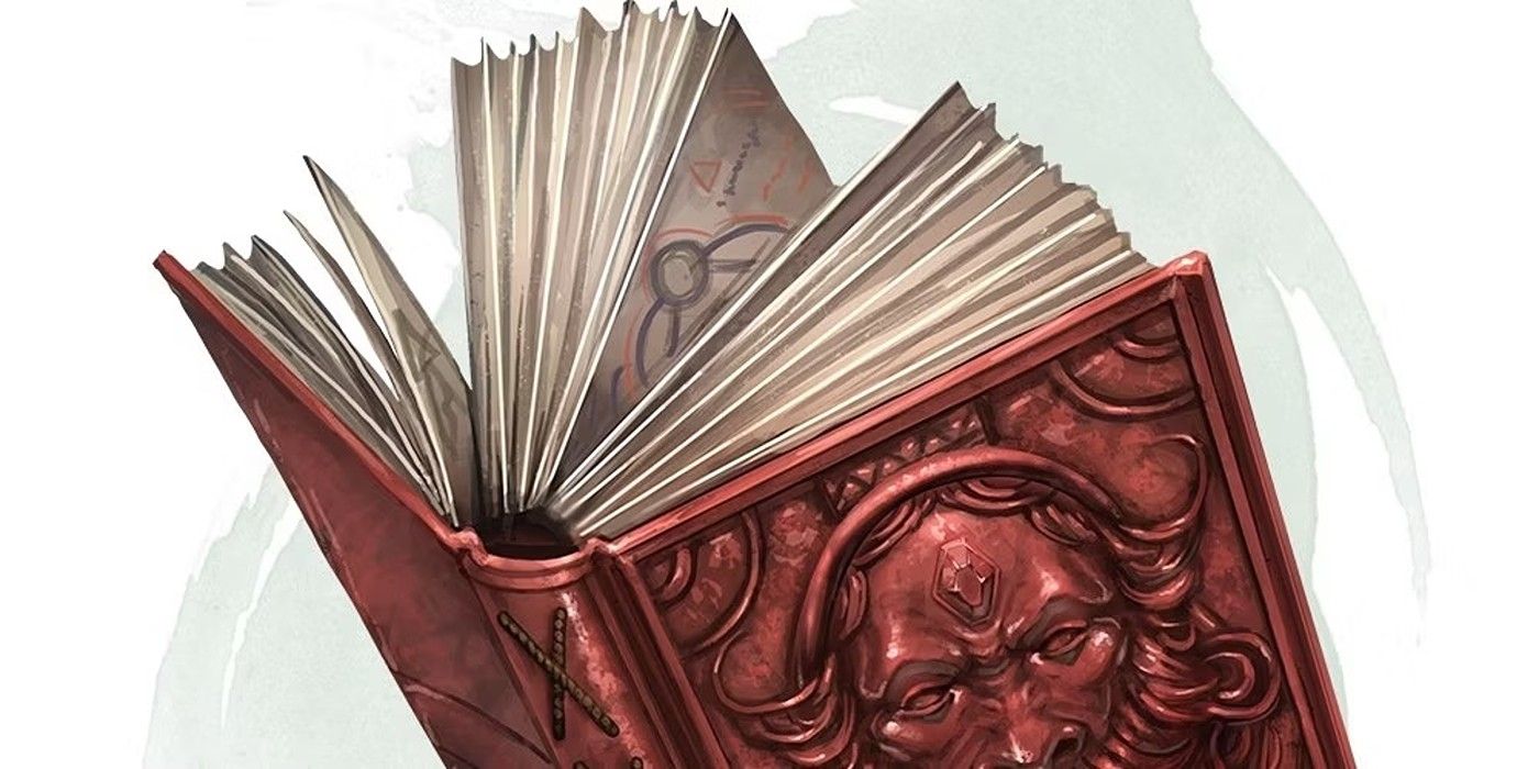 The image shows an open Tome of Understanding magic item from the DnD 5e Dungeon Master's Guide