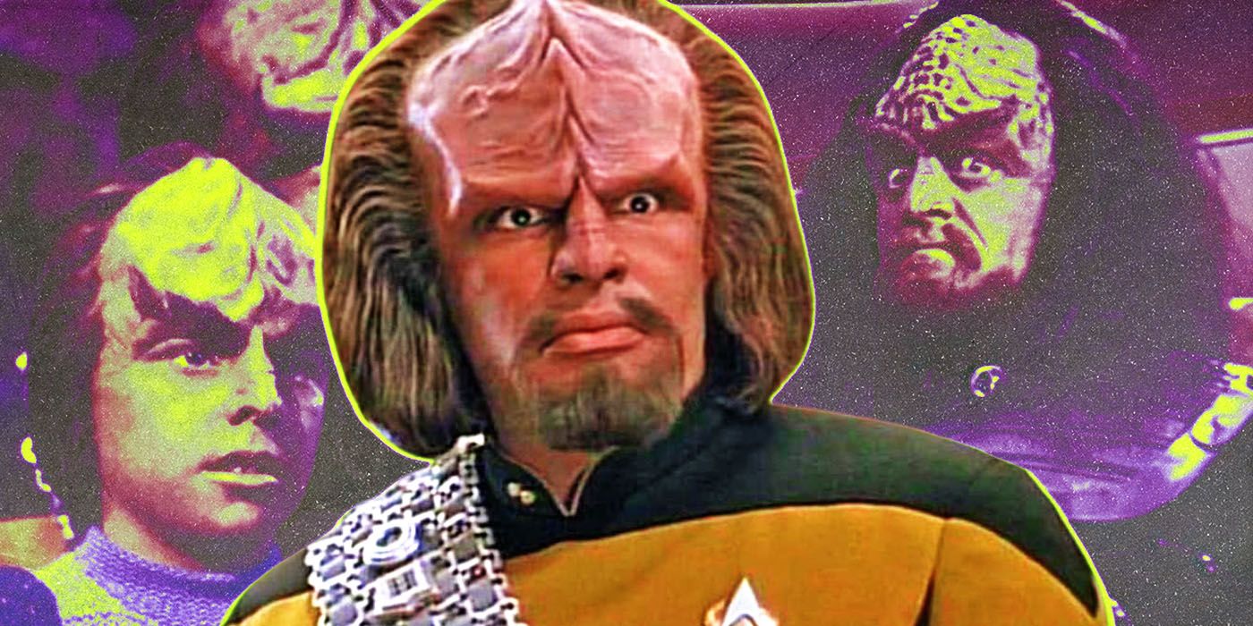 Worf and Star Trek The Next Generation Klingons