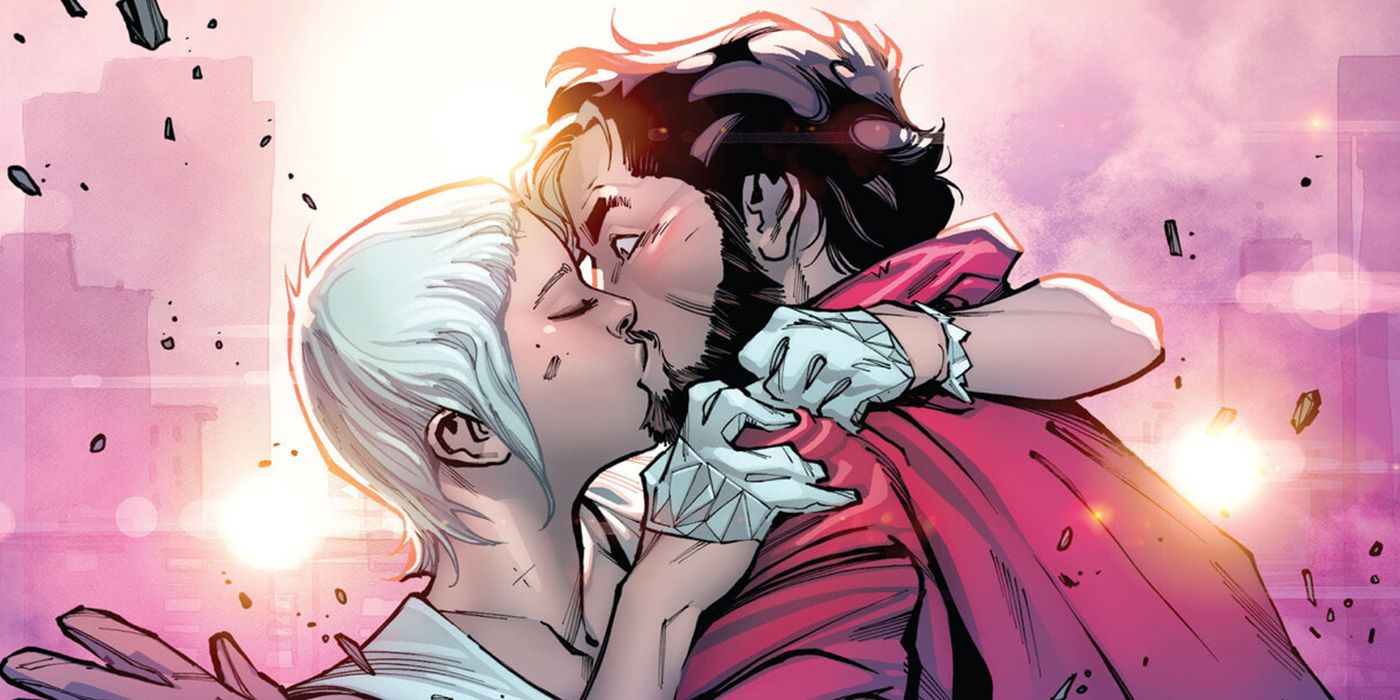 Wyn and Aiko Kiss in Marvel Comics' G.O.D.S.
