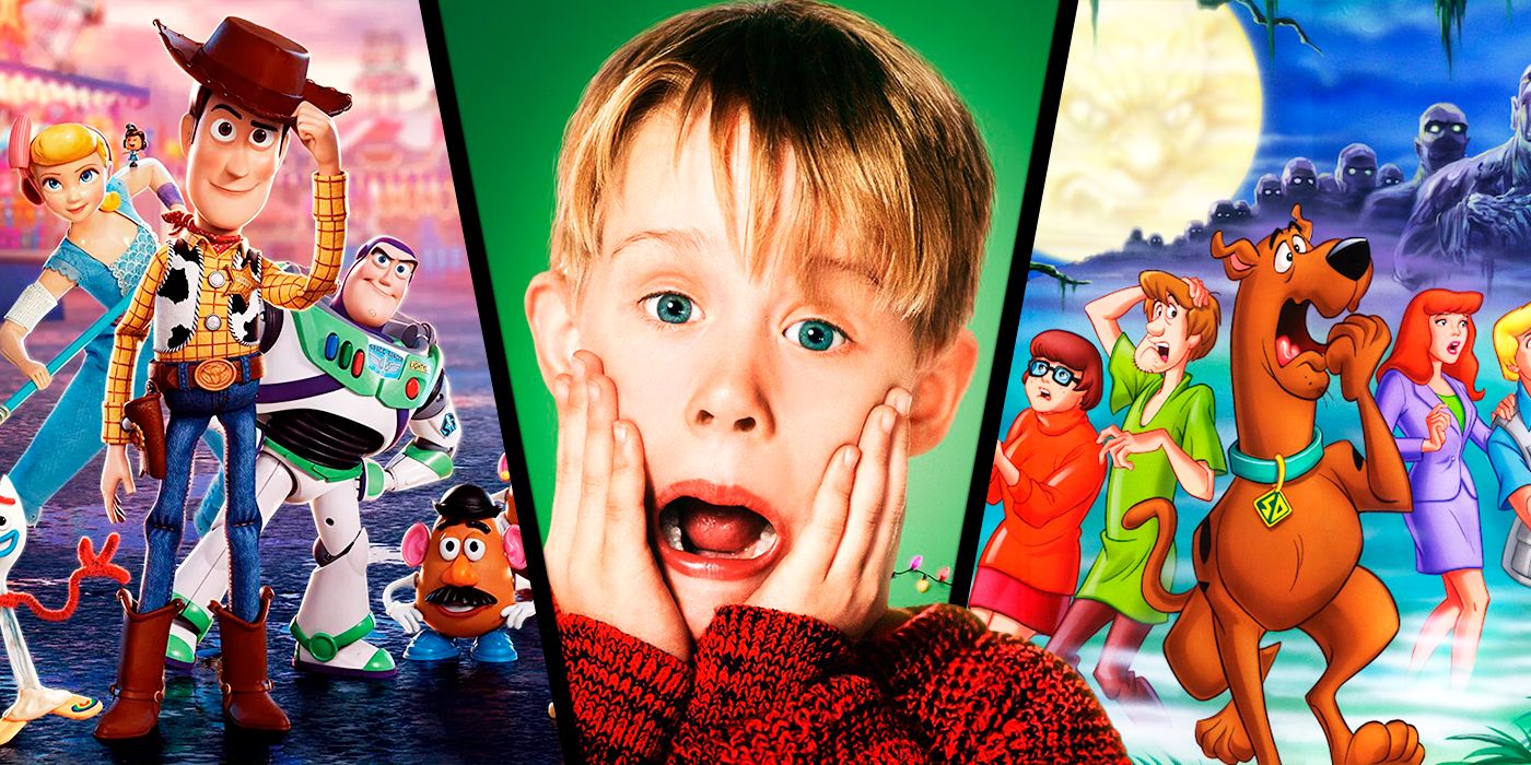 Home Alone, Scooby Doo and Toy Story