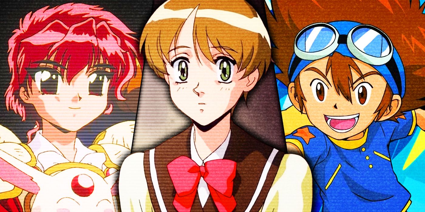 Hikaru from Magic Knight Rayearth, Hitomi from The Vision of Escaflowne and Taichi from Digimon Adventure
