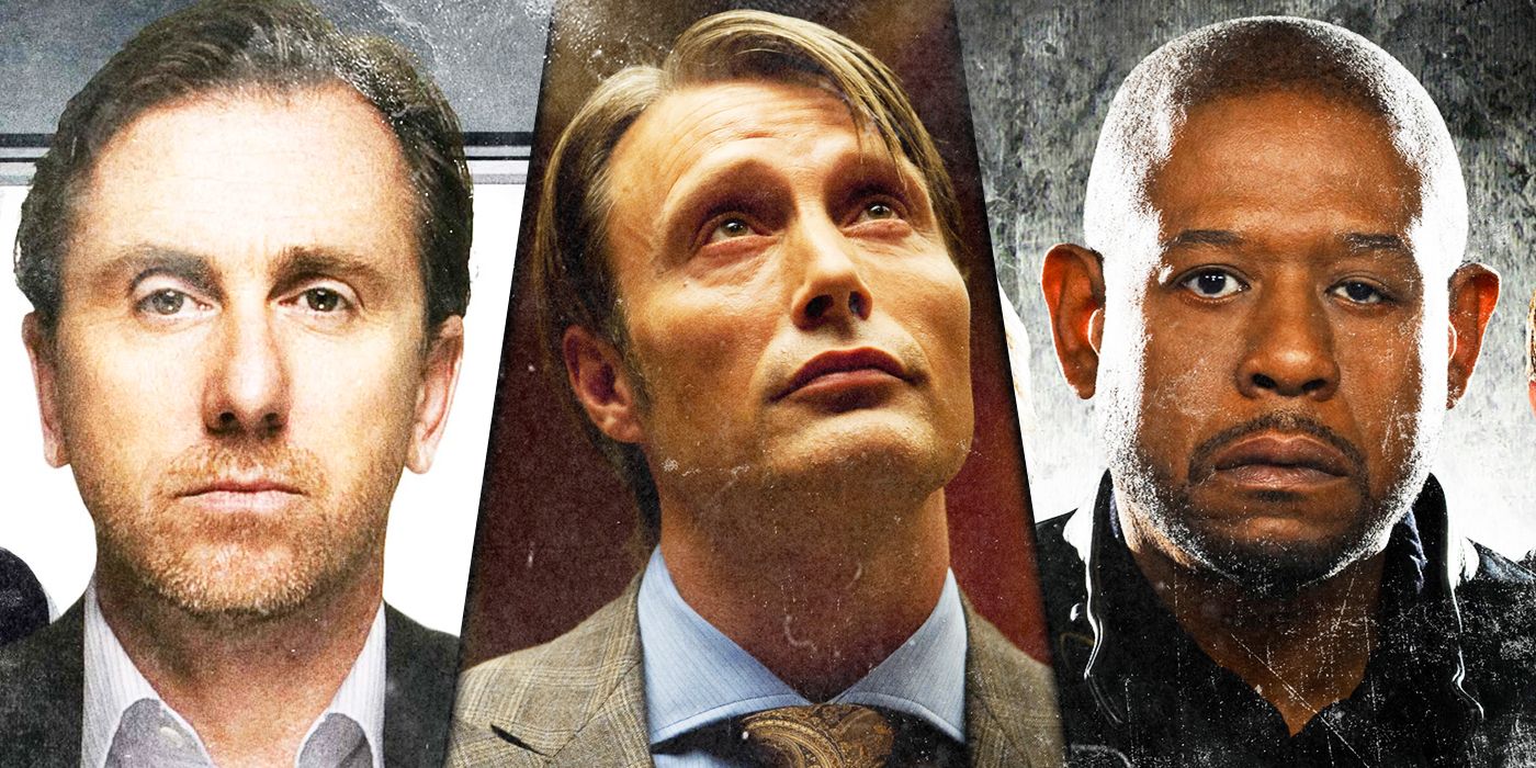 Tim Roth in Lie to Me, Mads Mikkelsen in Hannibal and Forest Whitaker in Criminal Minds: Suspect Behavior