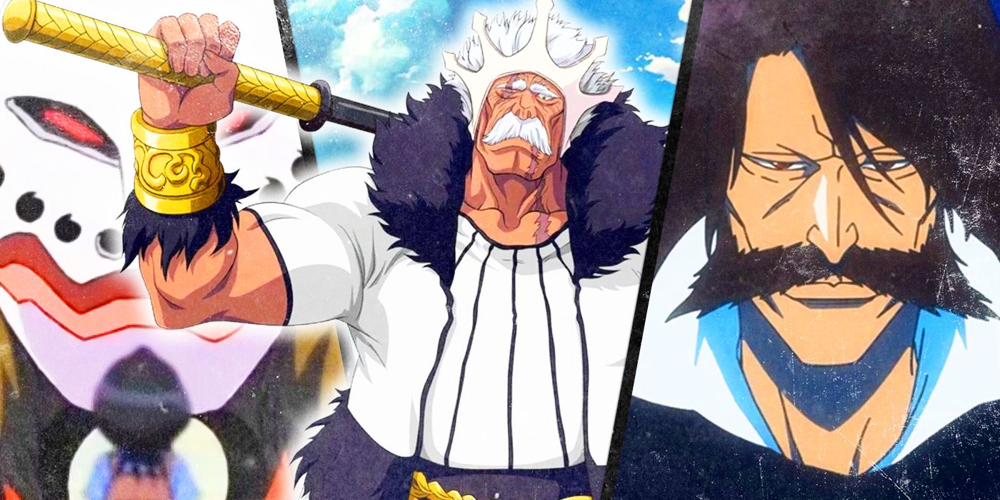 Grand Fisher, Baraggan and Yhwach from Bleach